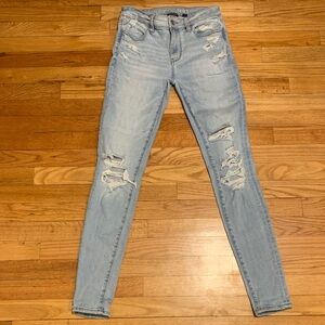 American eagle low rise jeggings